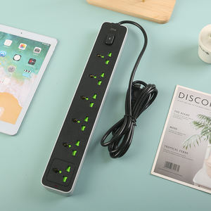 现代风格通用型电源板新时代标准办公桌面电源板扩展电气插头插座 - Product Image 3