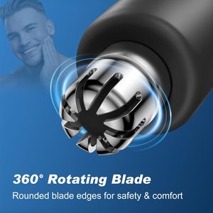 Tondeuse Électrique Portable pour Oreilles et Nez, Rechargeable par USB, Rasoir Multifonctionnel pour Poils du Nez et des Oreilles, Tondeuse pour Hommes - Product Image 5