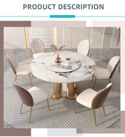 Schwerlast-Aluminiumlegierung Runder Esstisch Lazy Susan Drehplatte 360 Grad Rotation Kugellager für Küche und Restaurant