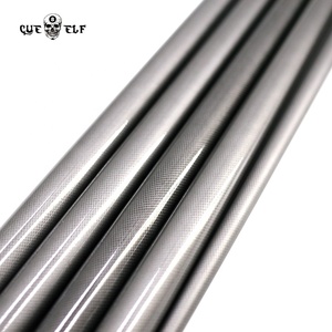 Cueelf 9mm 9.5mm 272cm sợi thủy tinh Snooker Cue gậy với mun mông tay áo và thép không gỉ doanh - Product Image 5