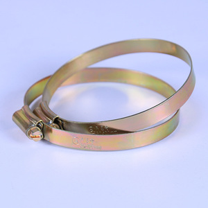 Jiaheng Fasteners <b>Hose</b> <b>Clamps</b> 10-160mm Zinc Plated Iron Throat <b>Clamp</b> For Pipe And Rubber <b>Hose</b> - Product Image 2