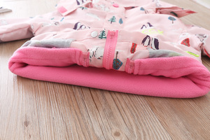 สินค้าใหม่ขายส่งในตลาดจีน เสื้อแจ็คเก็ตสีชมพูสำหรับเด็กผู้หญิง เสื้อโค้ทเด็ก - Product Image 5