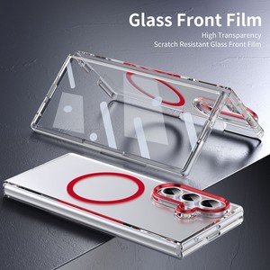 Funda Magnética Transparente HD de Lujo para Samsung <span class=keywords><strong>Galaxy</strong></span> Z Fold8 Ultra Fold7-3 con Protector de Pantalla y Cubierta Transparente para la Bisagra - Product Image 2