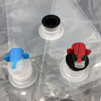 Sac d'emballage en aluminium de 2 L de qualité alimentaire imprimé en héliogravure avec valve pour jus, lait, boissons, vodka, bière, eau minérale