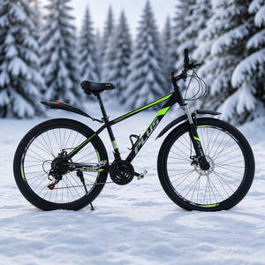 29 Inch 21 Speed Racing <b>Mountain</b> <b>Bike</b> High Carbon Steel <b>Frame</b> Disc Front Suspension Fork Eco-Friendly Lightweight 2613 2613 2613 - Product Image 1