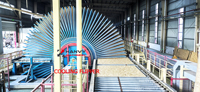 Machine complète pour la production de panneaux de particules pour MDF, HDF et OSB