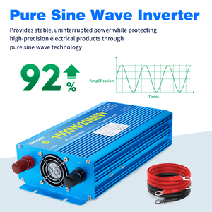 <strong>Inverter</strong> DC 12V <strong>24V</strong> 48V 60V to AC 110V 220V 1500W 3000W Pure Sine Wave Power Converter Solar <strong>Inverter</strong> - Product Image 5