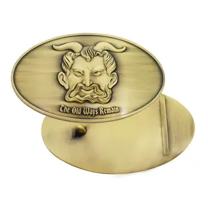 Professional Factory Oem/Odm Fashion Metal Brass Stainless Steel Custom Engraved Belt Buckle