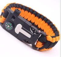 Vente flash Corde multifonctionnelle en nylon et polyester à sept brins, imperméable, épaisseur 11 mm, toutes saisons, tactique, randonnée en plein air, camping