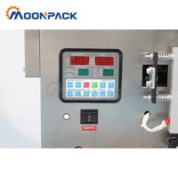 Máquina empacadora Moonpack Máquina empacadora vertical de embalaje de sellado de 3 lados de especias de azúcar en polvo de nueces automática