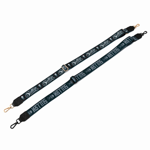 Custom Logo Crossbody Bag Straps with Eagle Mouth Buckle Length Adjustable Personalized <b>Polyester</b> Woven Jacquard <b>Lanyard</b> - Product Image 1