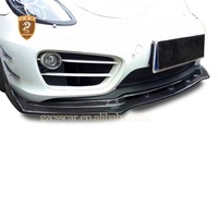 Kit de motorisation de voiture, 981, Fiber de carbone, becquet arrière, sourcils légers, jupes latérales, pour Porsche boxter Cayman