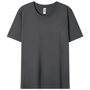 Camiseta Personalizada al por Mayor, OEM, <span class=keywords><strong>Cuello</strong></span> Redondo Unisex, Impresión Digital, Manga Corta, Logotipo Personalizable, Algodón Grueso de Alta Calidad - Product Image 4