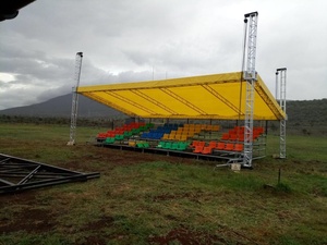 Outdoor Temporary Bleacher Metal Grandstand Temporary Grand Grandstand Outdoor Demountable Scaffolding Bleacher Football Stadium - Product Image 6