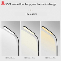 Banqcn Date Detable LED Lampadaire Design Moderne avec CCT Luminosité Tunable Utilisation Intérieure 5-10 mètres Caractéristiques IR Combiné À Distance