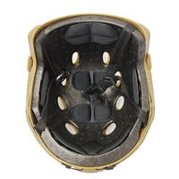 Casque léger de luxe FAST PJ en ABS composite avec visière transparente, pour sports de plein air, tactique, équitation, résistant à l'eau, 16-20, casque léger