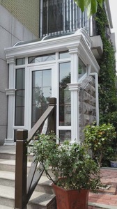 Véranda <span class=keywords><strong>de</strong></span> jardin en alliage d'aluminium, préfabriquée, double vitrage trempé, verre Low-E, haut <span class=keywords><strong>de</strong></span> gamme pour l'extérieur - Product Image 2