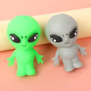 Juguete alienígena para apretar, juguete antiestrés de plástico para niños, jóvenes, portátil, unisex, color aleatorio - Product Image 1