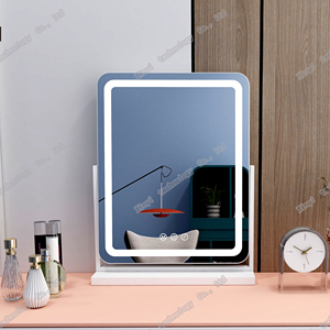 Nhà Máy bán hàng trực tiếp của chất lượng cao Led Gương mỹ phẩm với ánh sáng Tricolor mờ HD Vanity gương - Product Image 4