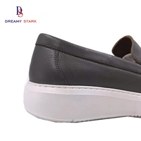 Dreamy Stark - Mocasines Personalizados Hechos a Mano, de Piel Auténtica, con Suela de EVA, Cómodos, Ligeros, con Logotipo Impreso, para Todas las Temporadas