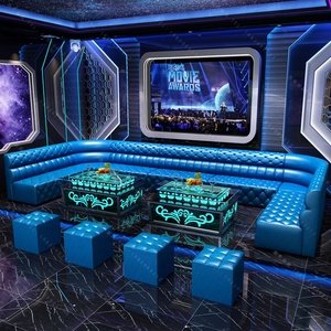 High Quality Night Club Restaurant Booth <strong>Bench</strong> From Foshan Customized Fast Food Booth Seating - Product Image 1