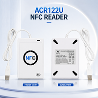 Lector/Grabador de Tarjetas Inteligentes sin Contacto ACR122U USB 2.0, Copiador de Tarjetas RFID NFC HF 13.56MHz, Codificador de Tarjetas sin Contacto de Escritorio