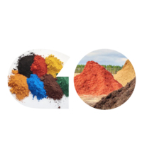 Paillis colorant couleur fe2o3 oxyde de fer foncé rouge