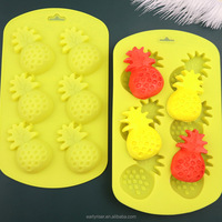 Early Riser 6 cavité fruits forme Silicone moule bougie parfumée savon chocolat moulures gâteau outils bébé produits