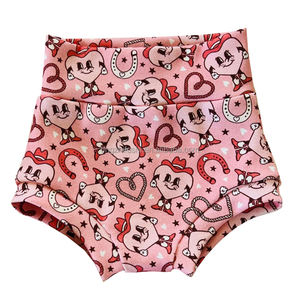 Grosir musim gugur pola kotak-kotak bayi perempuan Bloomers pinggang tinggi elastis musim panas musim gugur Bummies celana pendek untuk pakaian balita anak-anak - Product Image 2