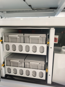 4*440w मोबाइल नेतृत्व वाले सौर ऊर्जा संचालित प्रकाश टॉवर का ट्रेलर - Product Image 6