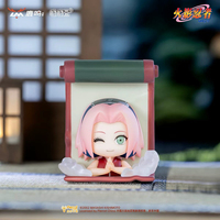 Authentique Série de Parchemins Secrètes Décoration de Réfrigérateur Boîte Mystère Ensemble Complet 12 Pièces Figurine Anime Ornement de Maison Cadeau de Collection