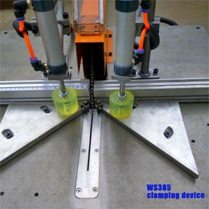 Neweek khí nén khung ảnh đa góc gỗ miter <span class=keywords><strong>Cutter</strong></span> cho Cửa Sổ Khung góc máy cắt - Product Image 2
