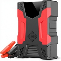 Démarreur de voiture avec compresseur d'air 3000A de pointe, réservoir 7.0L/5.0L, USB QC 3.0, batterie externe 10000mAh, lampe torche LED pour camion/moto