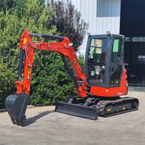 LOGWAY Spedizione Gratuita Mini Escavatore 3,5 Tonnellate CE EURO 5 Motore EPA Scavatore Multifunzionale Piccolo Escavatore Cingolato 4 Tonnellate - Product Image 2