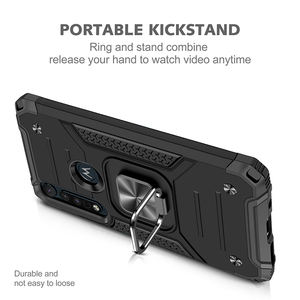 Funda de teléfono móvil de alta calidad, <span class=keywords><strong>ONE</strong></span> <span class=keywords><strong>Macro</strong></span> para <span class=keywords><strong>MOTOROLA</strong></span>/G8 Plus/G8, con soporte de anillo magnético - Product Image 3