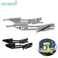 Hochbelastbare Mixer-Lift-Schrankbeschläge, Hebemechanismus-Scharnier, Mechanisches Teleskopregal für Standmixer unter der Arbeitsplatte