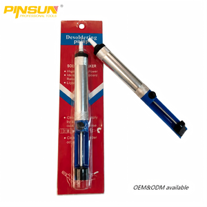 <span class=keywords><strong>Bomba</strong></span> desoldadora, extractor <span class=keywords><strong>de</strong></span> soldadura, lápiz <span class=keywords><strong>de</strong></span> succión <span class=keywords><strong>de</strong></span> <span class=keywords><strong>estaño</strong></span>, herramienta <span class=keywords><strong>de</strong></span> eliminación <span class=keywords><strong>de</strong></span> soldadura al <span class=keywords><strong>vacío</strong></span> para PCB, soldadura electrónica, reparación <span class=keywords><strong>de</strong></span> circuitos DIY - Product Image 1