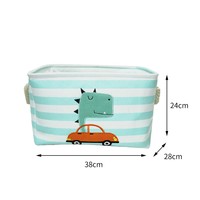Cesta de lavandería de cedro estilo Cottagecore con diseño de animales y flores, organizador plegable para ropa, juguetes y libros de niños y niñas, para baño, caja de juguetes