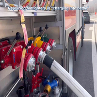 Joyance nouveau design Heavy Lift Drone thermique Imagine Screen Through Fire Bomb Emergency Rescue Fire Drone