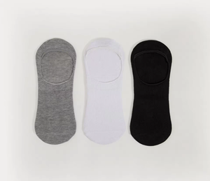 Calcetines <span class=keywords><strong>Uron</strong></span> Custom No Show Calcetines Invisible Hidden Liner Antideslizante Calcetines de algodón de corte bajo - Product Image 2