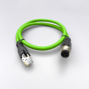 Bán Hot ethercat Cáp M8 4 pin d-code để RJ45 8P8C CAT5E <span class=keywords><strong>Ethernet</strong></span> - Product Image 2