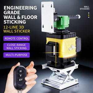 Kit de <span class=keywords><strong>Nivel</strong></span> Láser Verde de 8 Líneas con Brillo Ajustable, Base Magnética y Alerta de Baja Potencia para Renovaciones del Hogar y Trabajos de Azulejos - Product Image 3