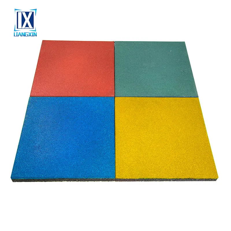 Outdoor heavy-duty area playground rubber floor mat