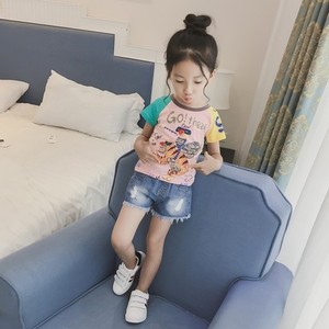 Camisetas Personalizadas para Niña con Manga Larga de Dos Tonos para Compras en Casa y TV - Product Image 3