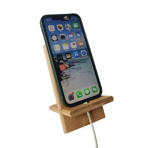 Soporte de Bambú Natural para Teléfono Celular con Logotipo Personalizado, Soporte de Madera para Smartphone para Oficina, Regalo Promocional - Product Image 5