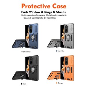 Funda de Silicona Multifuncional 2 en 1 a Prueba de Golpes con Anillo de Soporte, Diseño Sencillo, Compatible con Múltiples Modelos <span class=keywords><strong>Redmi</strong></span> y POCO - Product Image 3
