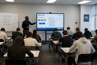 Tableau blanc interactif intelligent numérique tout-en-un pour téléviseur Full HD 4K de 65 à 75 pouces