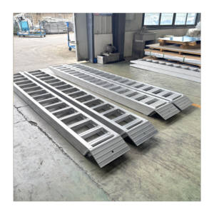 Rampa di Carico Pieghevole in Alluminio Argento per Scooter, <span class=keywords><strong>UTV</strong></span> e Moto CAIXIN - Product Image 2