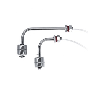 مستشعر مستوى السوائل من الفولاذ المقاوم للصدأ على شكل حرف L بطول 120 مم، أداة قياس المستوى، مستشعر عائم للوقود والماء، مفتاح استشعار 220 فولت - Product Image 2