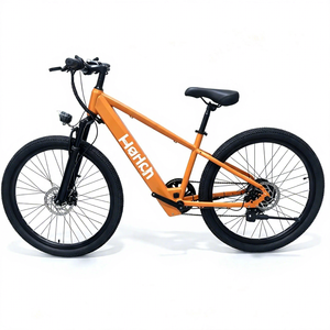 VTT électrique à batterie intégrée 27,5 pouces, cadre en acier carbone, batterie lithium 36V, moteur arrière intégré 350W, design de vélo de montagne, moteur puissant 350W - Product Image 1